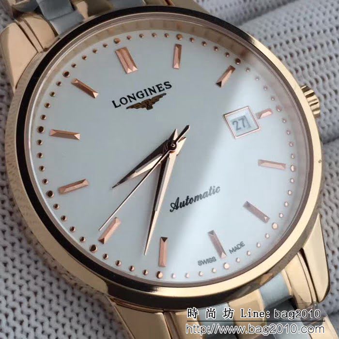 LONGINES浪琴 全自動機械 時尚男士腕表 WSS1172